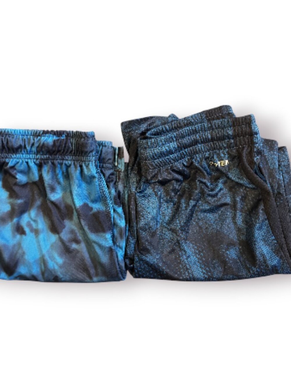 Boys Athletic Shorts 2 Pack Tek Gear Athletic Works Size M & Size L 10-12 Blue